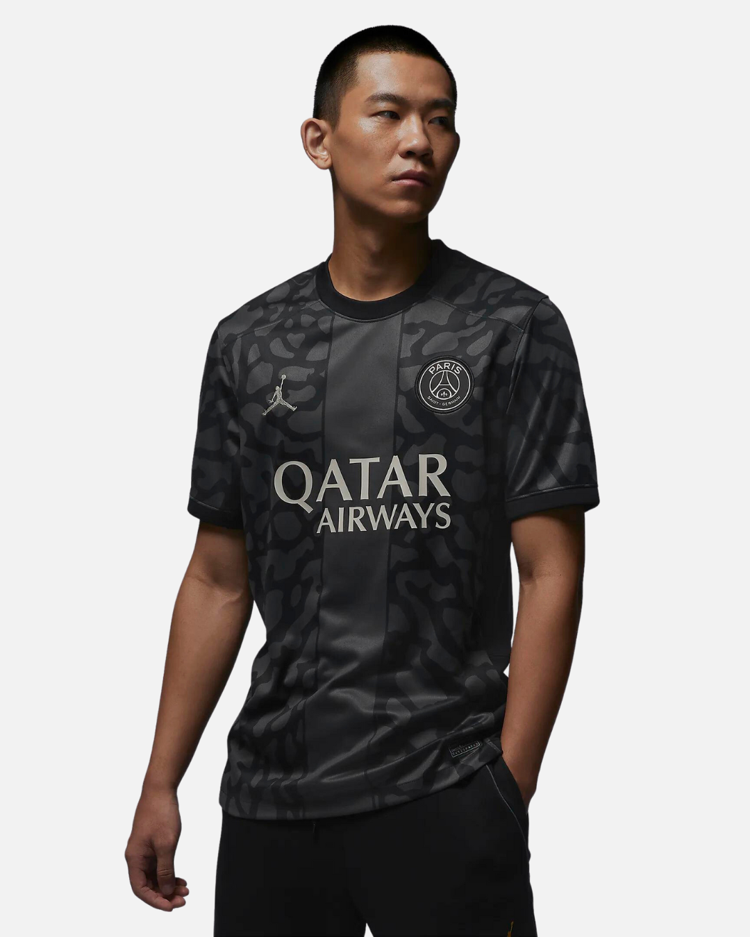 PSG Drittes Trikot 2023/2024 – Grau/Schwarz