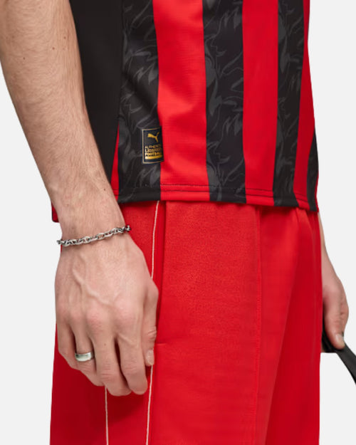 Maglia Puma AC Milan Home 2025/2026 - Nero/Rosso - Footkorner
