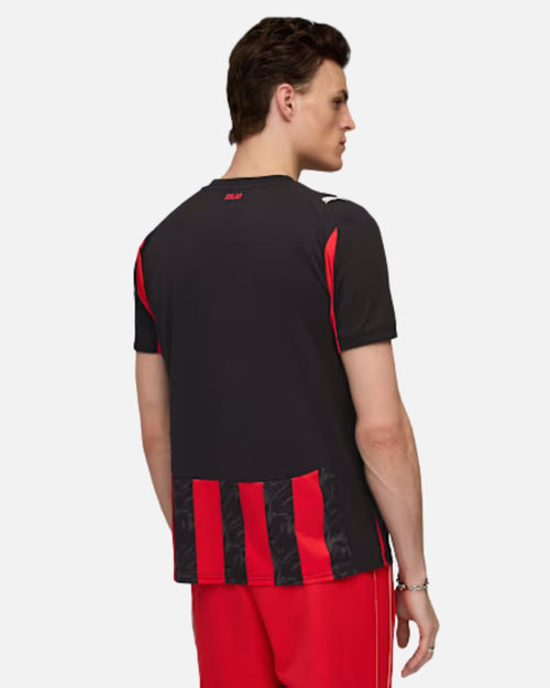 Maglia Puma AC Milan Home 2025/2026 - Nero/Rosso - Footkorner
