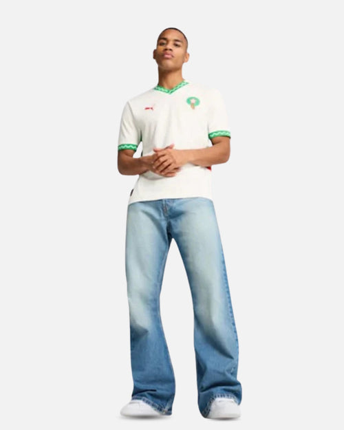 Morocco 2025/2026 Away Shirt - White - Footkorner