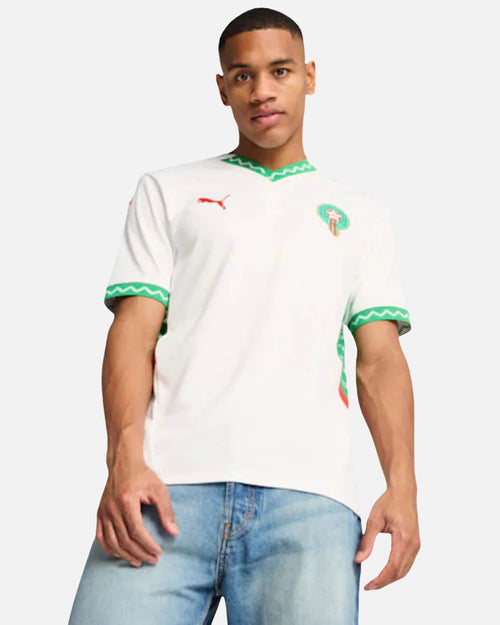 Morocco 2025/2026 Away Shirt - White - Footkorner