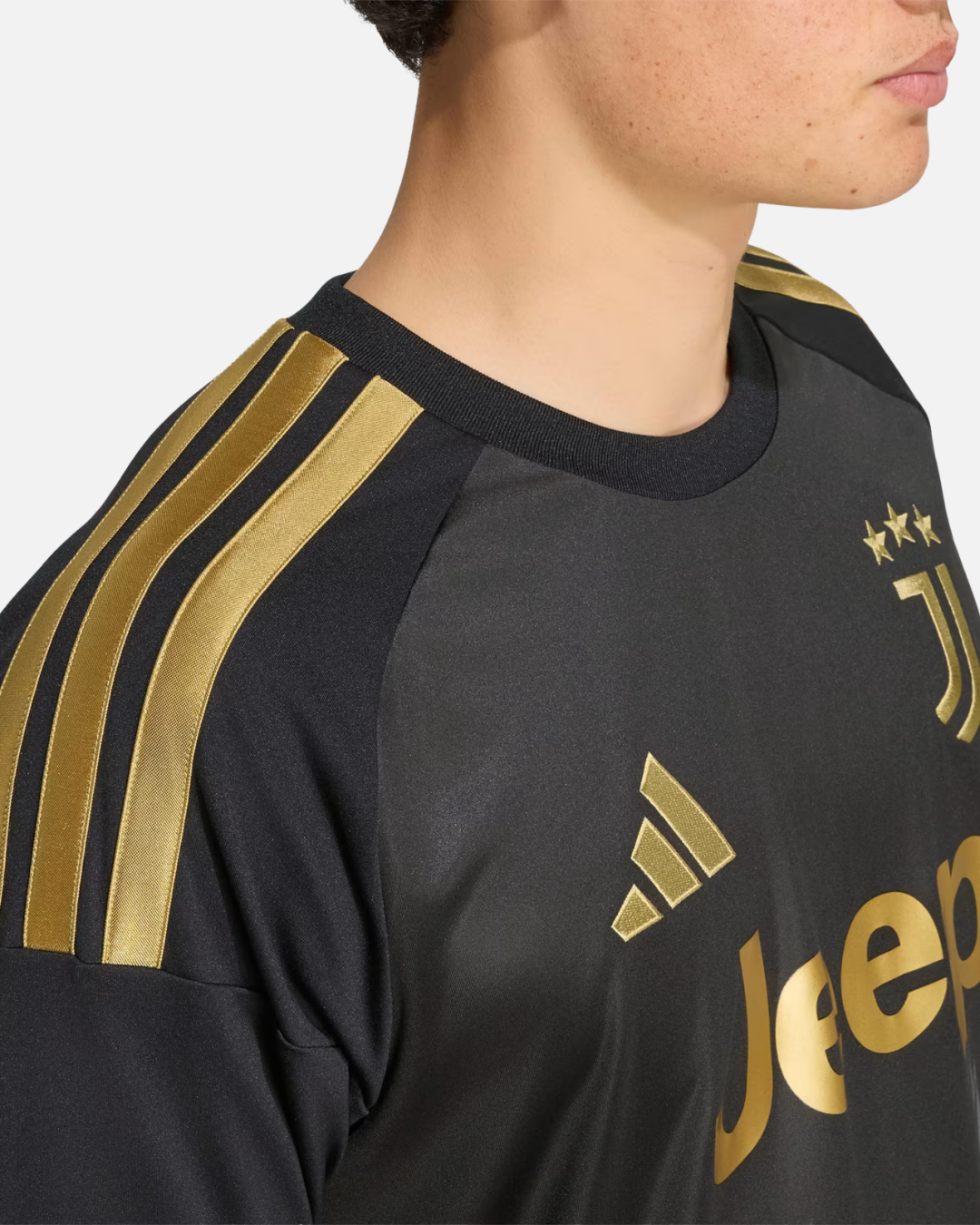 FootkornerJuventus-Ausweichtrikot 2026/2027 – Schwarz/Gold