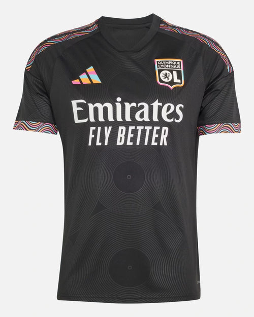 Camiseta tercera OL 2026/2027 - Negro - Footkorner