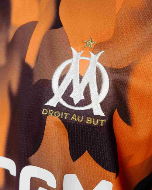 OM 2023/2024 Drittes Trikot – Schwarz/Orange - Footkorner