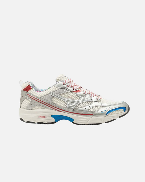 Mizuno MXR Pristine - Gris/Rouge/Bleu - Footkorner