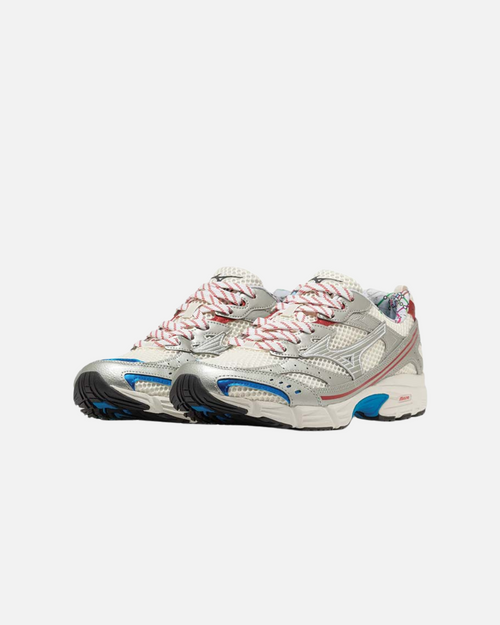 Mizuno MXR Pristine - Gris/Rouge/Bleu - Footkorner