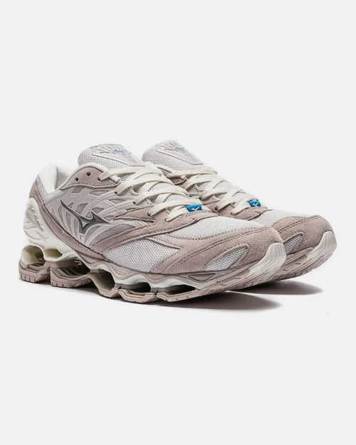 Mizuno - Wave Prophecy LS - Blanc/Beige - Footkorner