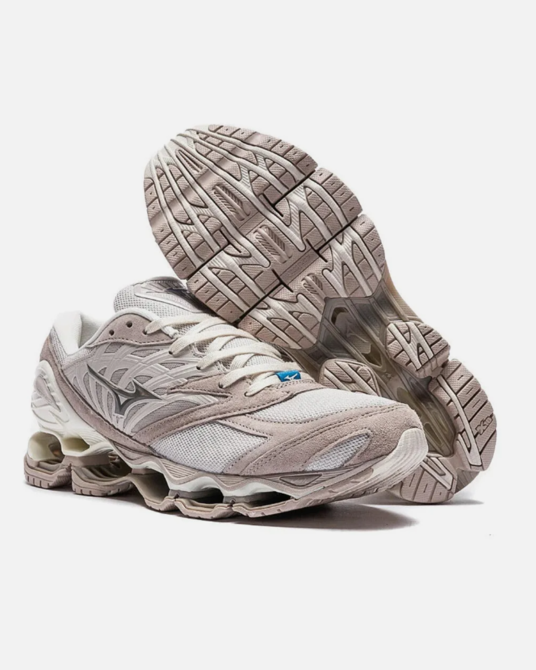 FootkornerMizuno - Wave Prophecy LS - Blanc/Beige