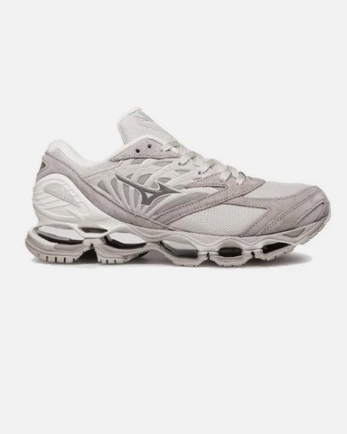 Mizuno - Wave Prophecy LS - Blanc/Beige - Footkorner
