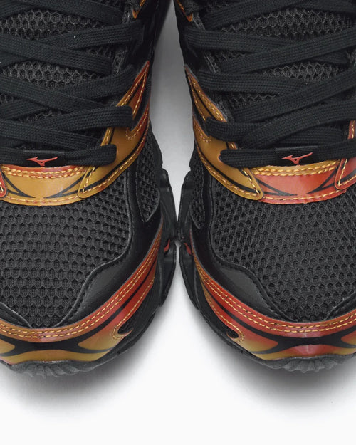Mizuno Wave Prophecy LS - Noir/Orange - Footkorner