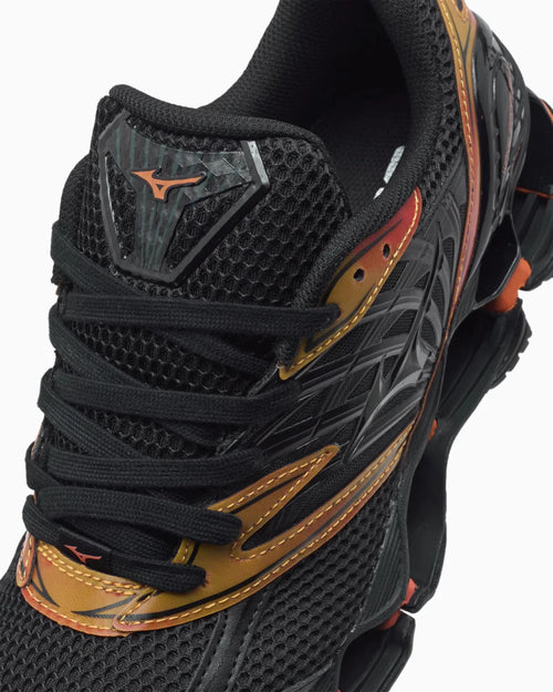 Mizuno Wave Prophecy LS - Noir/Orange - Footkorner