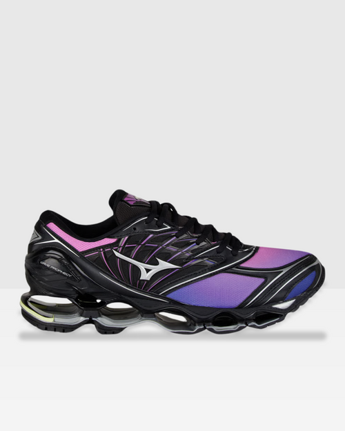 Mizuno Wave Prophecy LS - Black/Pink/Purple - Footkorner
