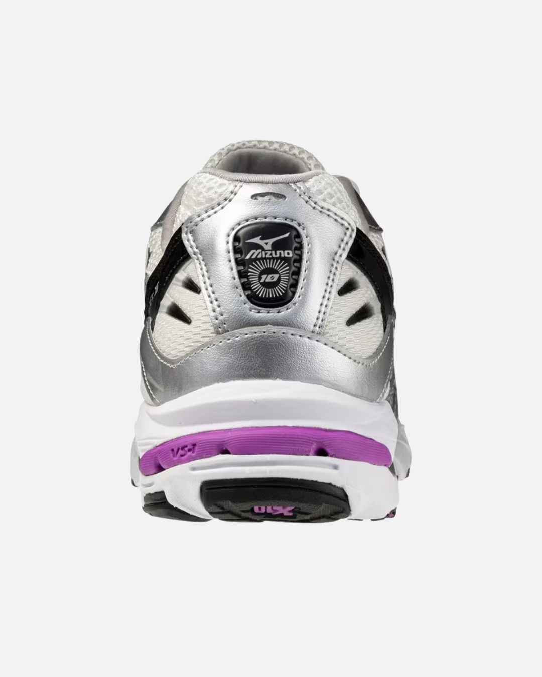 FootkornerMizuno Wave Rider 10 - Silber/Schwarz/Violett