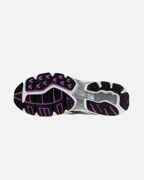 Mizuno Wave Rider 10 - Silber/Schwarz/Violett - Footkorner