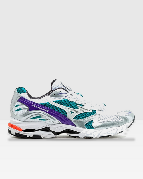 Mizuno Wave Rider 10 - Blanc - Footkorner