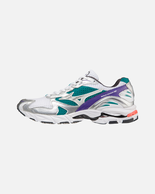 Mizuno Wave Rider 10 - Blanc - Footkorner