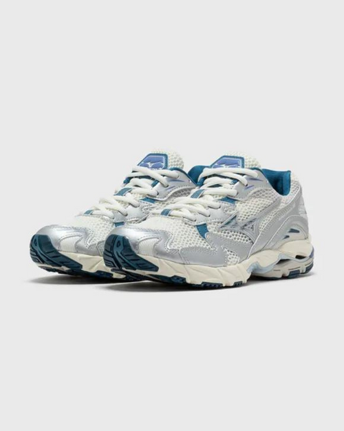 Mizuno Wave Rider 10 - Grey/Blue - Footkorner