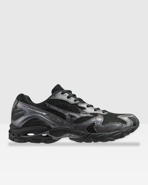 Mizuno Wave Rider 10 - Black - Footkorner