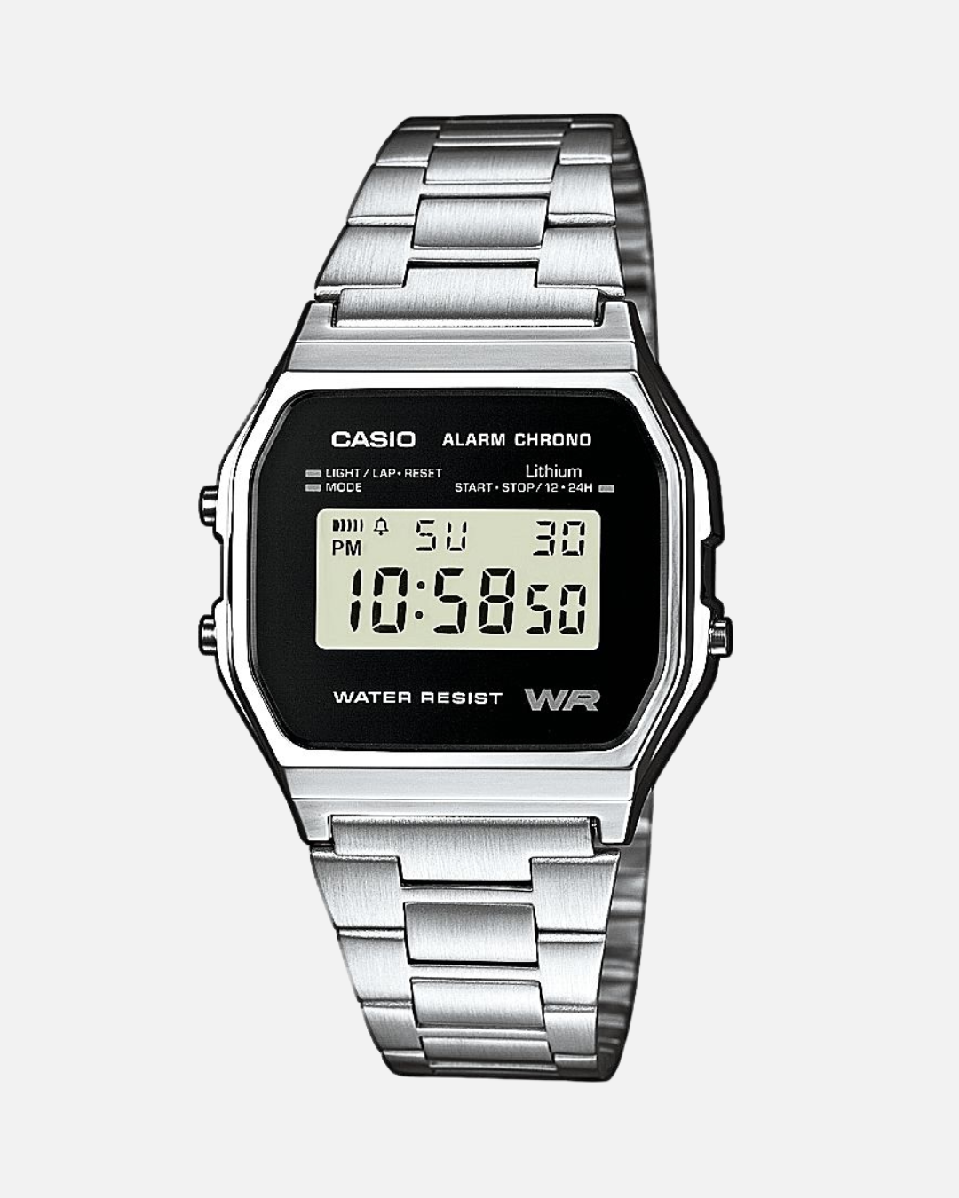 Montre Casio Collection Vintage - Argent/Noir