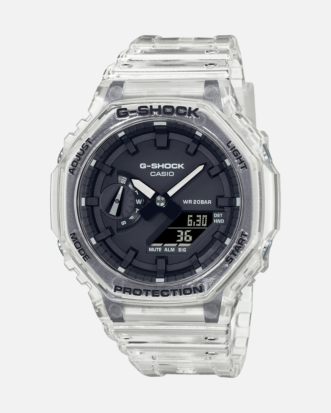 Montre Casio G-Shock Classic - Gris Transparent/Noir