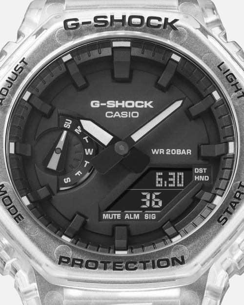 Montre Casio G-Shock Classic - Gris Transparent/Noir - Footkorner