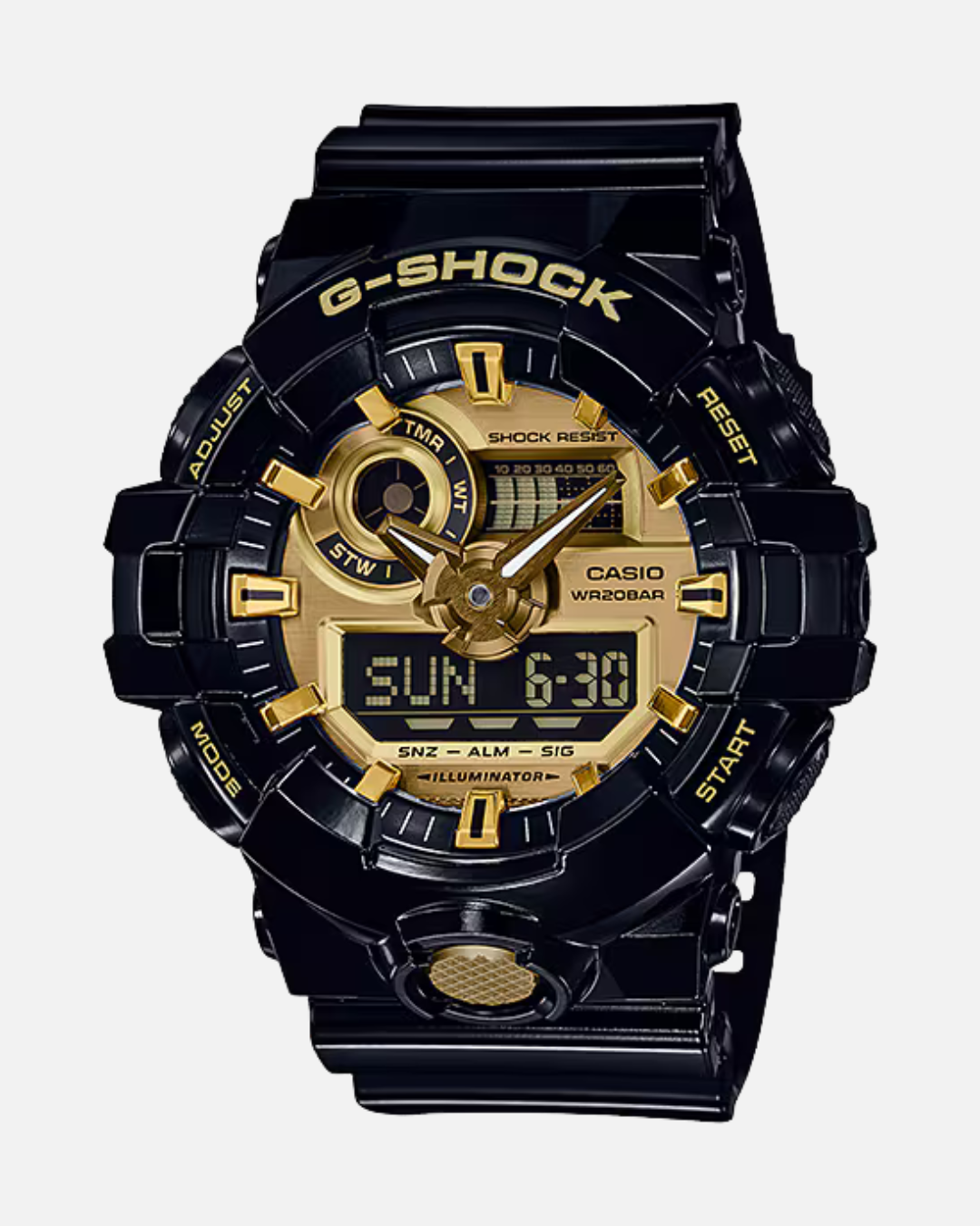 Montre Casio G-Shock Classic - Kaki/Noir - Footkorner - Footkorner