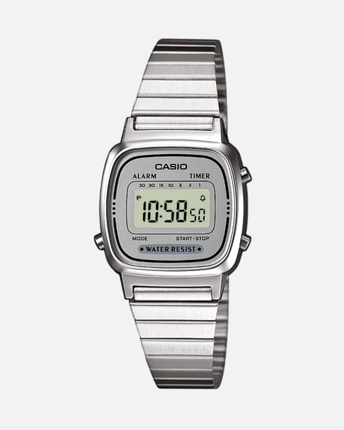 Montre Casio Mini Collection - Argent - Footkorner