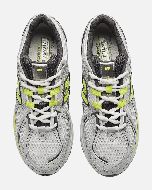 New Balance 1906R - Gris/Jaune - Footkorner