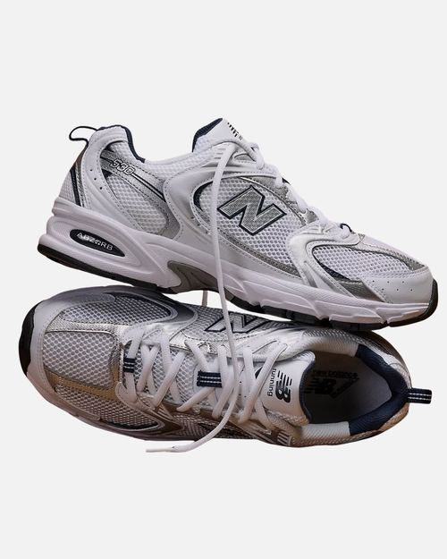 New Balance 530 - Blanc/Gris - Footkorner
