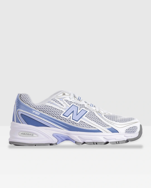 New Balance 740 - Blanc/Bleu - Footkorner