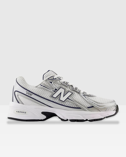 New Balance 740 - Blanco/Plateado - Footkorner