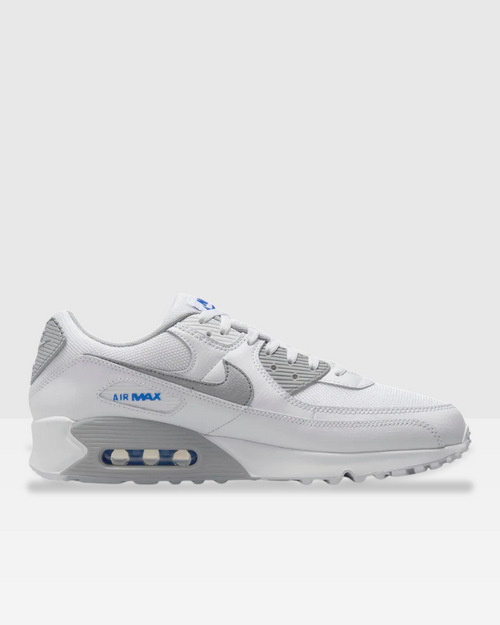 Nike Air Max 90 - Blanc/Gris - Footkorner