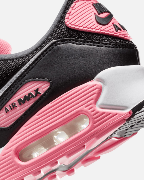 Nike Air Max 90 - Negro/Rosa - Footkorner