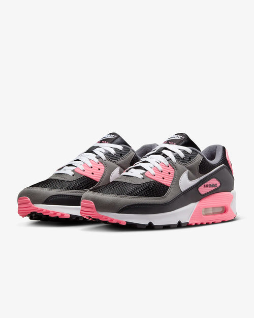 Nike Air Max 90 - Negro/Rosa - Footkorner