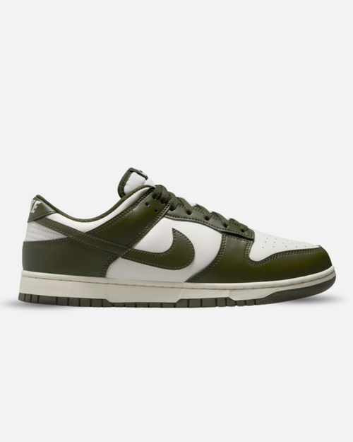 Nike Dunk Low Retro - Kaki/Blanc - Footkorner