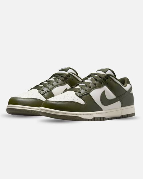 Nike Dunk Low Retro - Kaki/Blanc - Footkorner