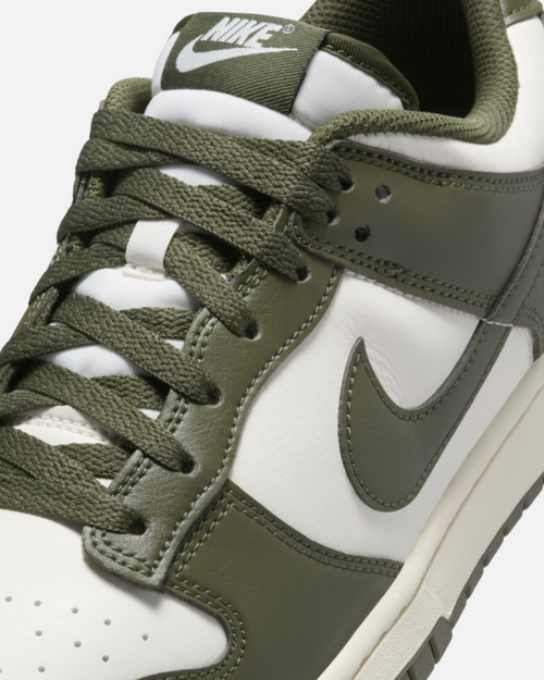 Nike Dunk Low Retro - Kaki/Blanc - Footkorner