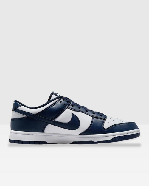 Nike Dunk Low Retro - Marine/Blanc - Footkorner