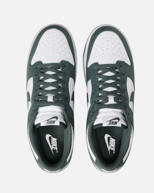 Nike Dunk Low Retro - Vert/Blanc - Footkorner