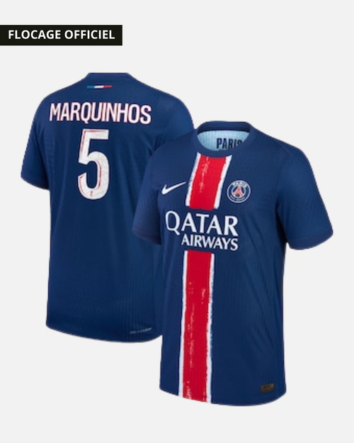 Impresión local PSG 2024/2025 - Adultos - Marquinhos - Footkorner