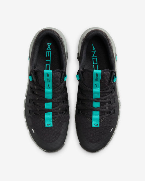 Nike Free Metcon 5 - Negro/Gris/Turquesa - Footkorner
