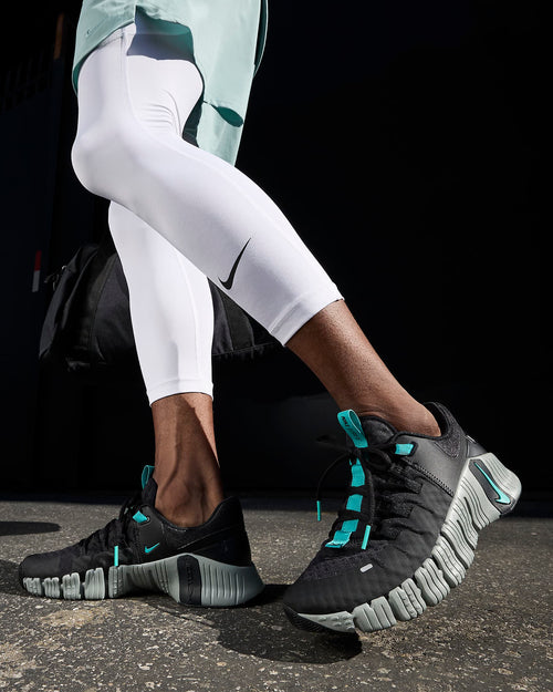 Nike Free Metcon 5 - Negro/Gris/Turquesa - Footkorner