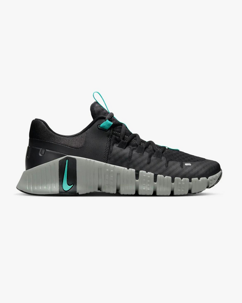 Nike Free Metcon 5 - Negro/Gris/Turquesa - Footkorner