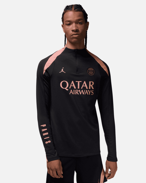 Haut d'entrainement PSG 2024/2025 - Noir/Rose - Footkorner