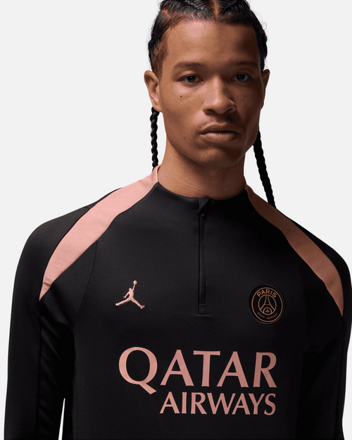 Haut d'entrainement PSG 2024/2025 - Noir/Rose - Footkorner