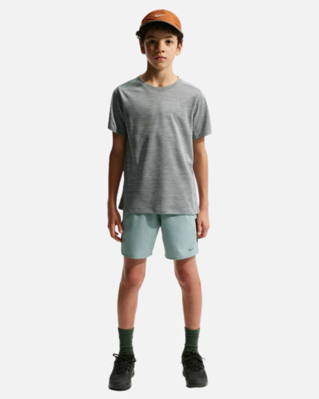 FootkornerNike Miler T-shirt Junior - Gris