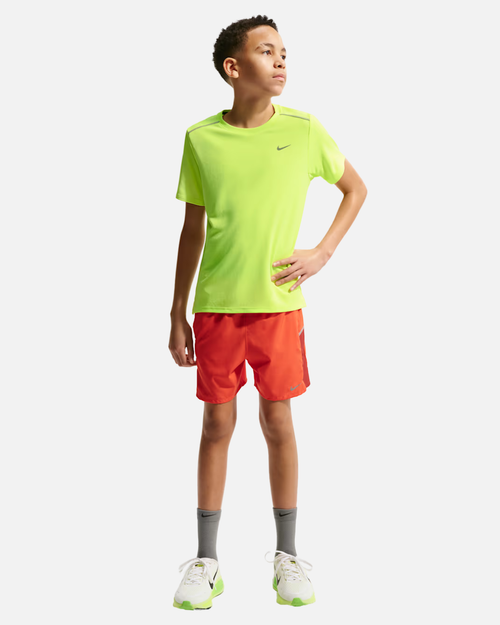 Nike Miler T-shirt Junior - Jaune - Footkorner