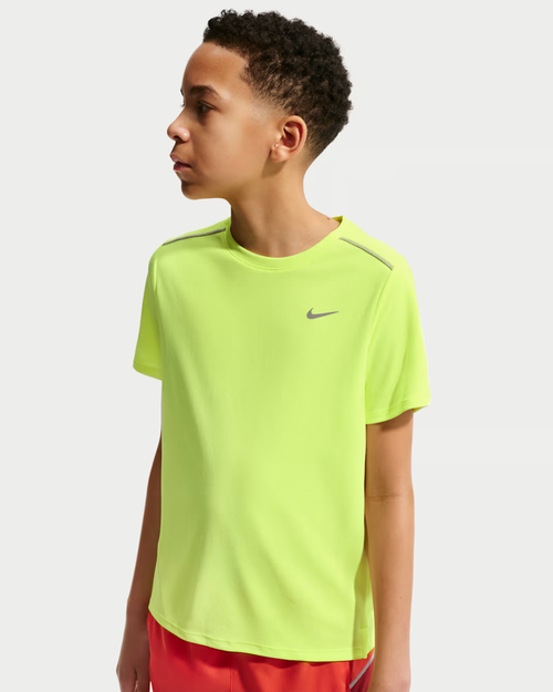 Nike Miler T-shirt Junior - Jaune - Footkorner