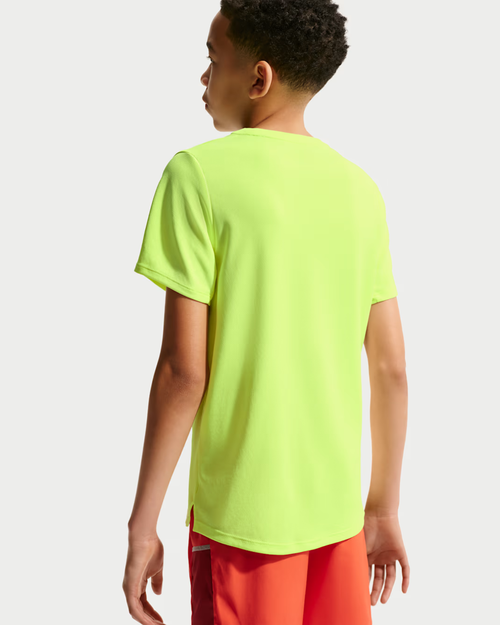 Nike Miler T-shirt Junior - Jaune - Footkorner