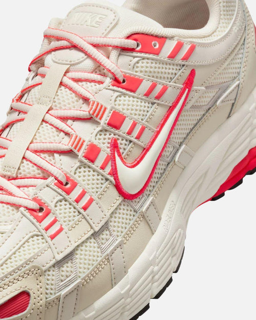Nike P-6000 - Beige/Rouge - Footkorner